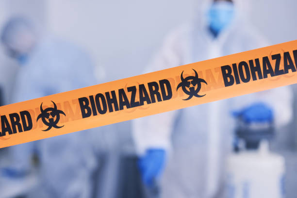 Professional Blood Cleanup technician working in Orleans, NE